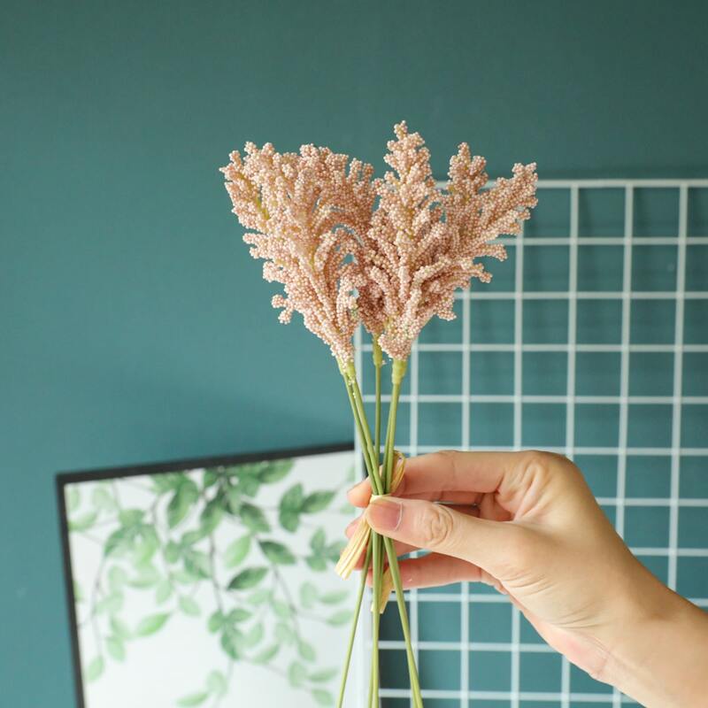 

6pcs Artificial Flower, Pink