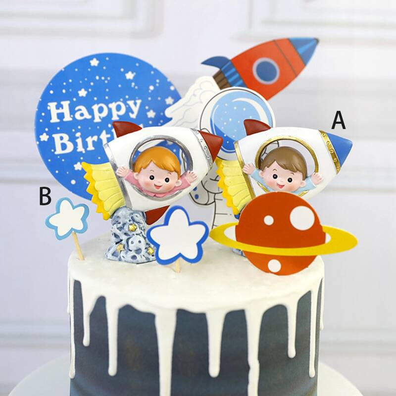 

1pc Cartoon Cake Topper, Multicolor