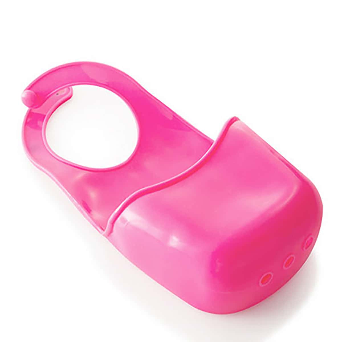 

1pc Hanging Drain Basket, Pink