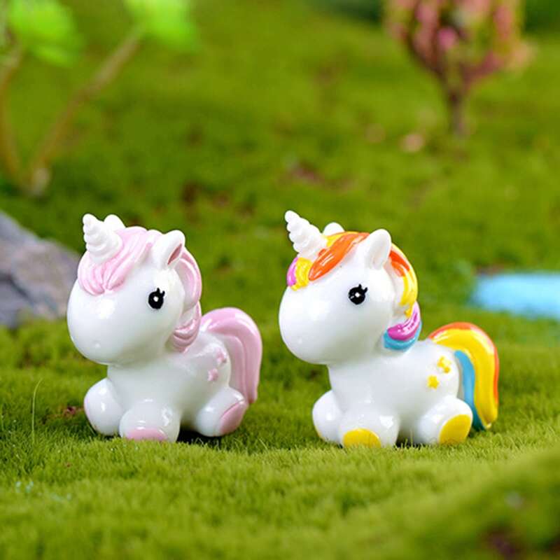 

1pc Random Color Unicorn Art Decoration, Multicolor