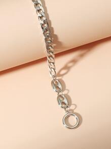 簡約風手鏈 - 銀色 - 查看 4