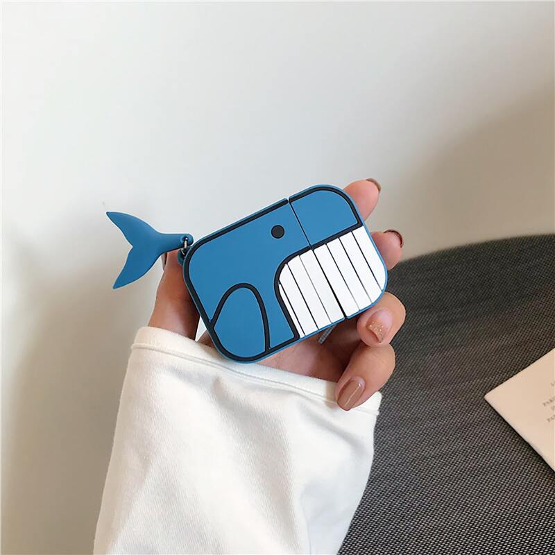 

Whale Shaped Case For Airpods, Multicolor