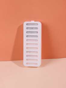 1pc White Rectangular Specialized Filter Cartridge For Cat Head Shaped Water Fountain As Shown In The Picture - White - View 3