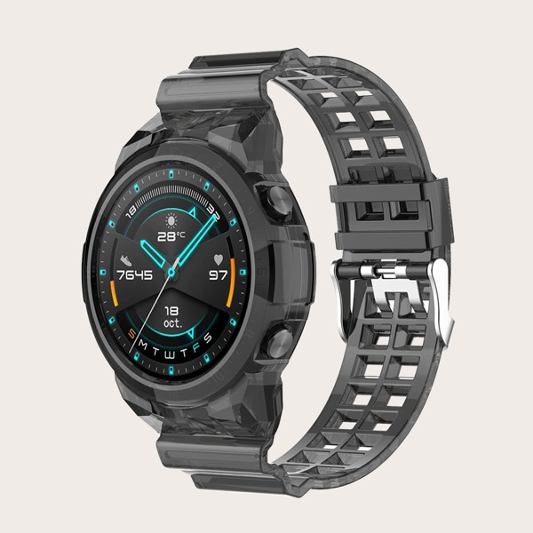 

2 In 1 Case & Watchband For HUAWEI Watch, Black