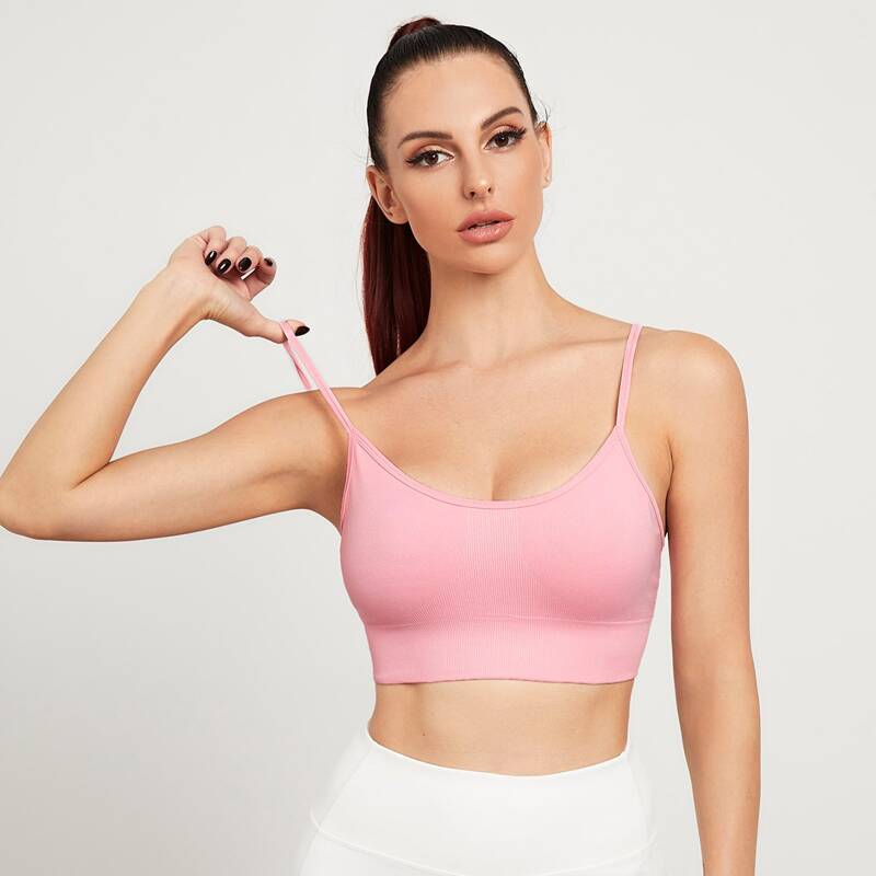 

Light Support Sports Bra, Baby pink