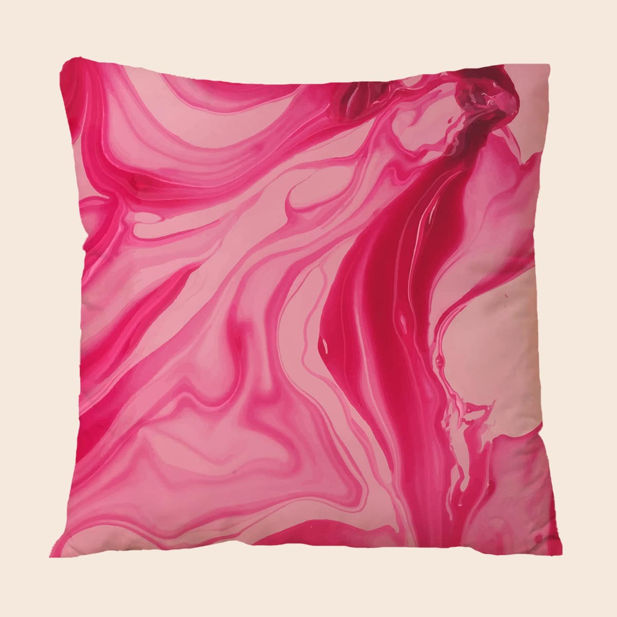 

Marble Pattern Cushion Cover Without Filler, Multicolor