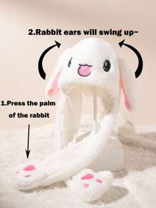 幼童長毛絨卡通派對帽