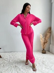 Quần Giải trí - Màu Hồng Tươi - Xem 3