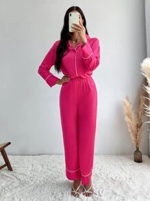 Quần Giải trí - Màu Hồng Tươi - Xem 6