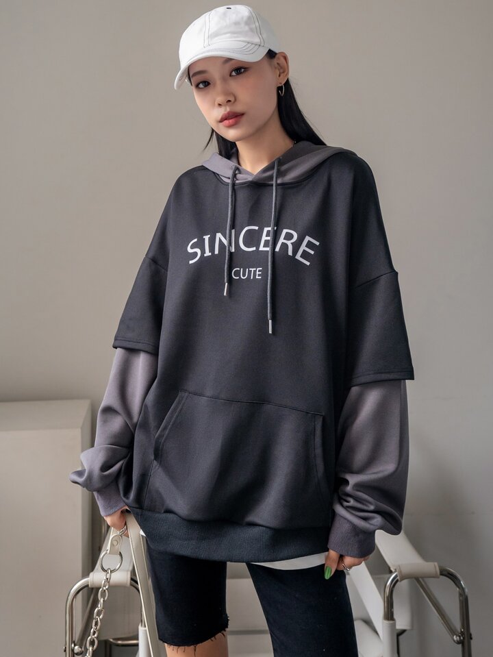 【DSQUARED2】グラフィック プリント ドローストリング フーディ DRAWCODE GRAPHIC FACE T/ドローコードグラフィックフェイスT（T
