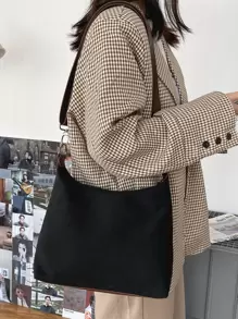 Túi đeo chéo Có thể điều chỉnh được - màu đen - Xem 1