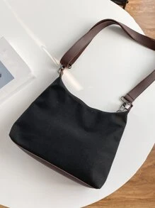 Túi đeo chéo Có thể điều chỉnh được - màu đen - Xem 4