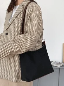 Túi đeo chéo Có thể điều chỉnh được - màu đen - Xem 8