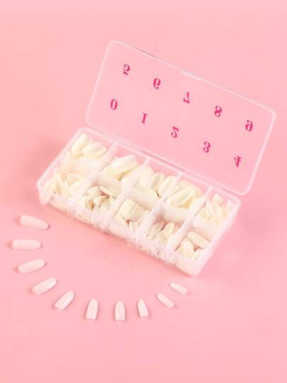 Élevez votre style avec 24 pièces de faux ongles avec forme de cercueil court, 1 pièce de lime à ongles et 1 feuille de pression d'ongles, fournitures d'ongles