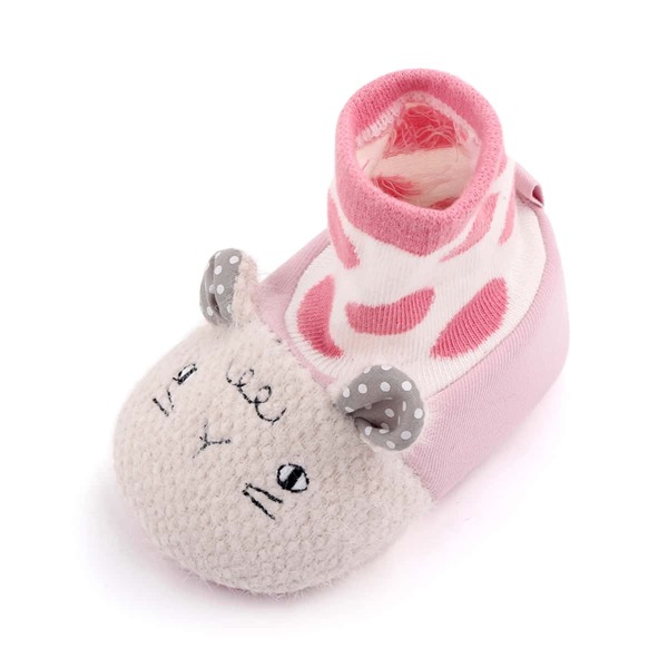 

Baby Polka Dot Cartoon Design Boots, Multicolor