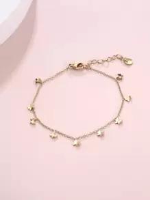 Vòng tay Trang trí mặt dây chuyền bướm - Vàng - Xem 1