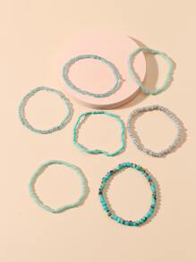 Vòng tay 7 hạt - Nhiều màu - Xem 3