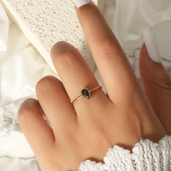 

1pc Cuff Ring, Gold
