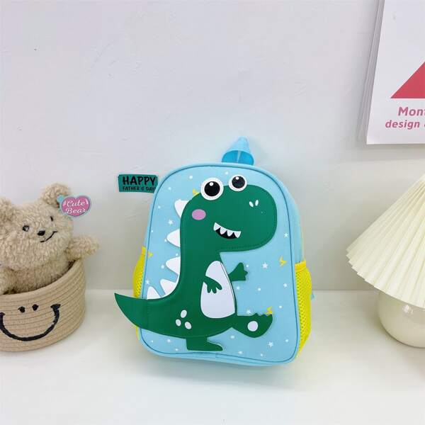 

Kids Dinosaur Graphic Backpack, Blue