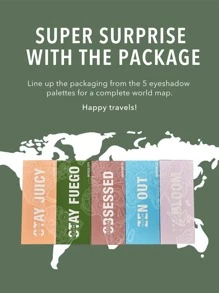 SHEGLAM Stay Fuego, Mexico Palette 12-Clolor Shimmer Metallic Matte Eyeshadow Palette Green Gilding Shimmer Highly Pigmented Colors Long Lasting No Smudge Long Wear Eyeshadow Eye Makeup Cosmetics Goth Eyeshadow Brand Beauty Makeup Face Paint Cosmetic For Women Girls Perfect For Winter Spring Ideal For Y2K Fancy Fashion Suitable For Birthday Gift Party Ready Best Color - STAY FUEGO, MEXICO CITY - View 10