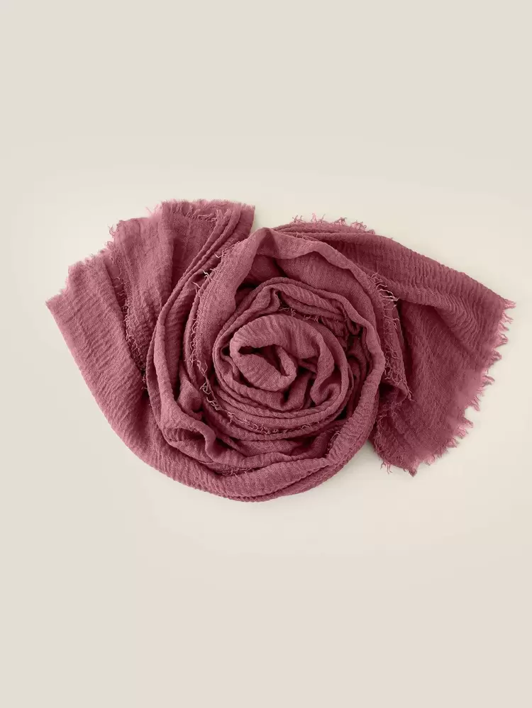 1pc Women Hijab Plain Modest Arab Head Scarf, Soft Solid Color Beach Cover Up, Casual Scarf For Daily Use Abaya Accessories Veiled Clothes,Beach Accessories