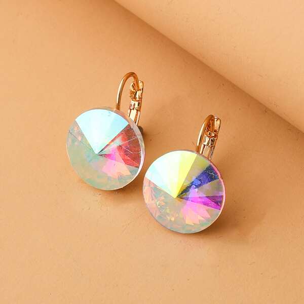 

Crystal Decor Earrings, Multicolor