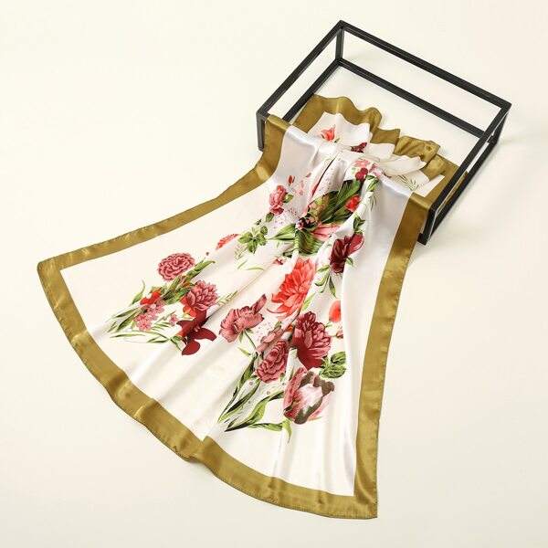 

Flower Print Bandana, Multicolor