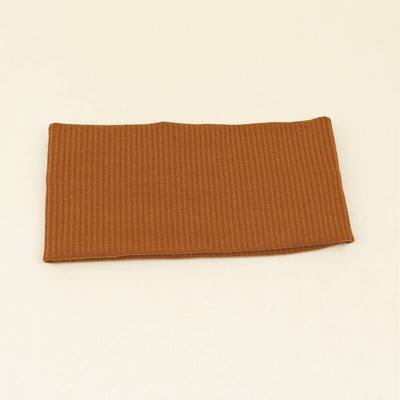 

Solid Knit Hair Band, Coffee