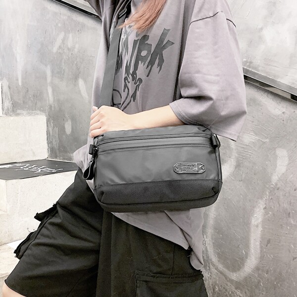 

Minimalist Crossbody Bag, Black