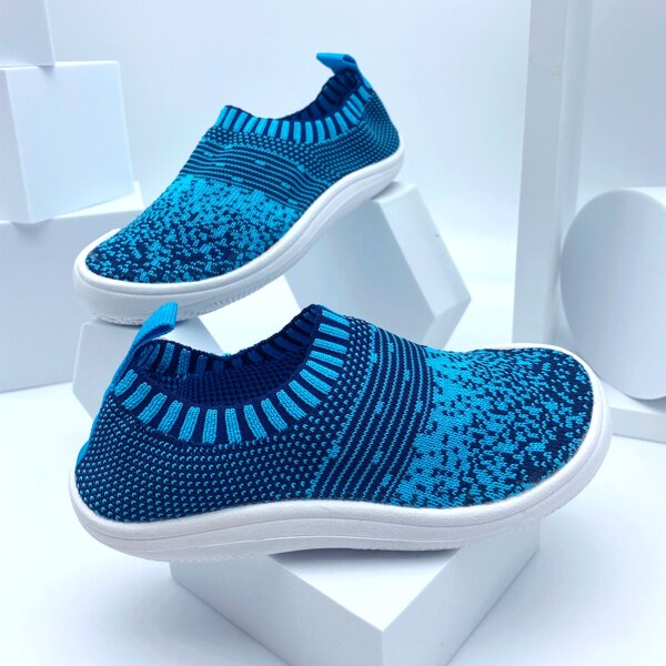 

Toddler Boys Knit Slip On Sneakers, Royal blue