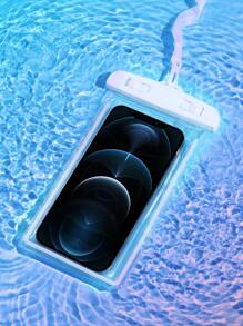 xcxjyf 透明防水手機包附系索 - 白色 - 查看 12