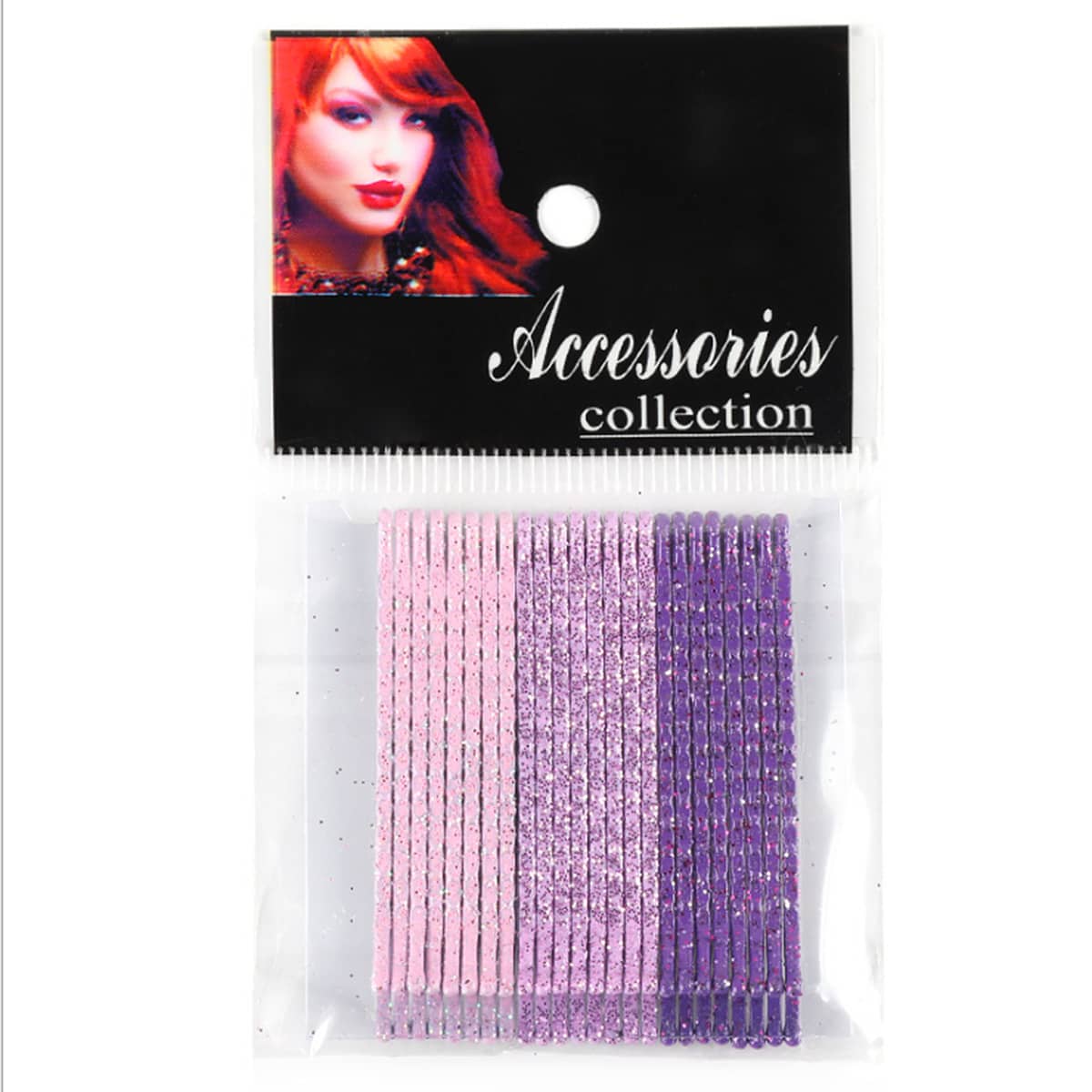 

120pcs Random Color Hair Clip, Multicolor