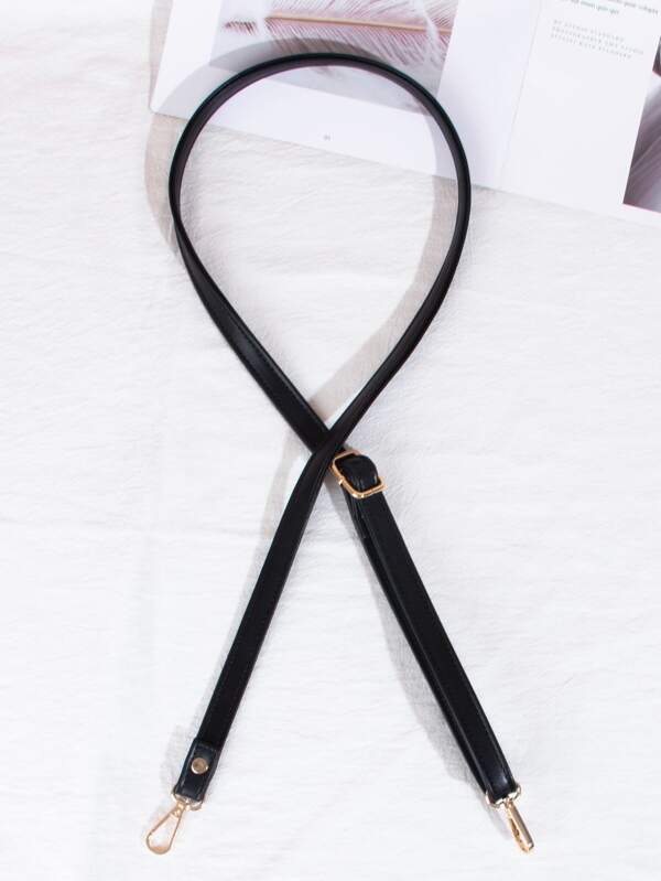 1pc PU Leather Casual Minimalist Solid Color Adjustable Bag Strap