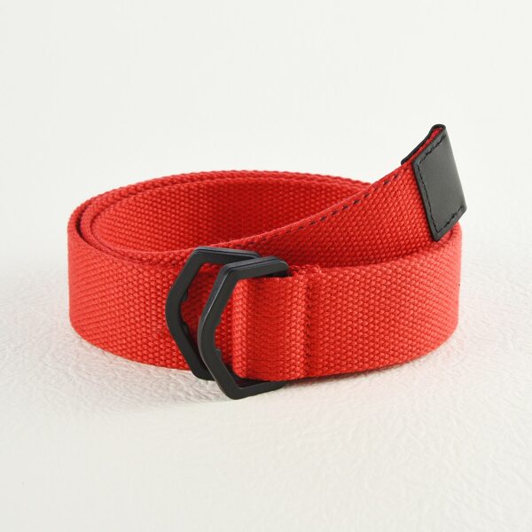 

Canvas Tape Belt, Red