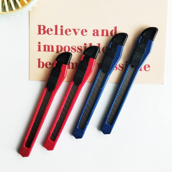 

2pcs Random Color Utility Knife, Multicolor