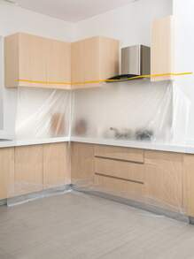 1pc Furniture Dust Proof Film - Clear - View 1