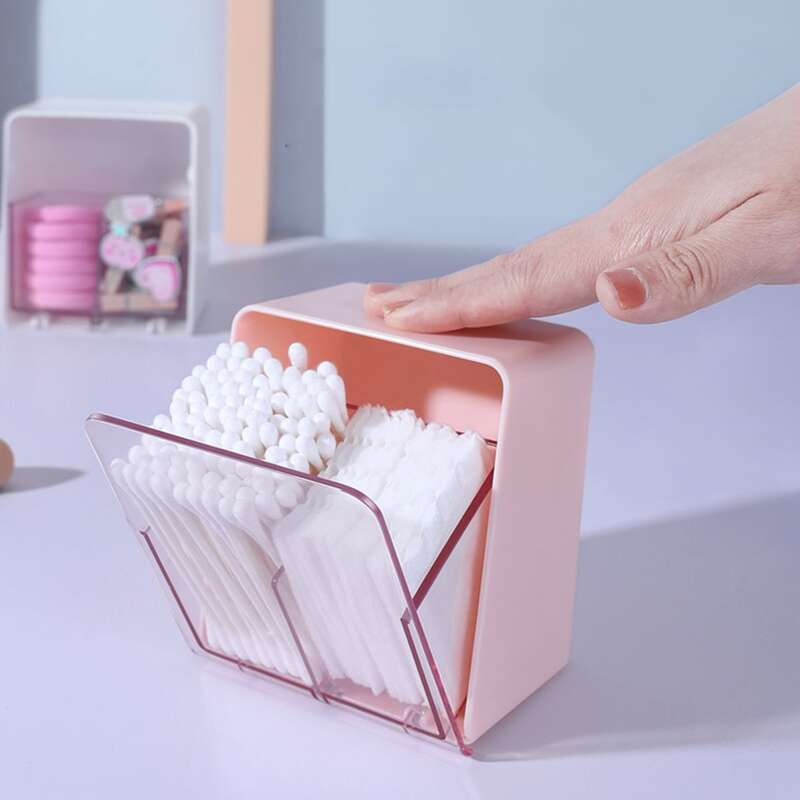 

1pc Cosmetic Storage Box, Multicolor