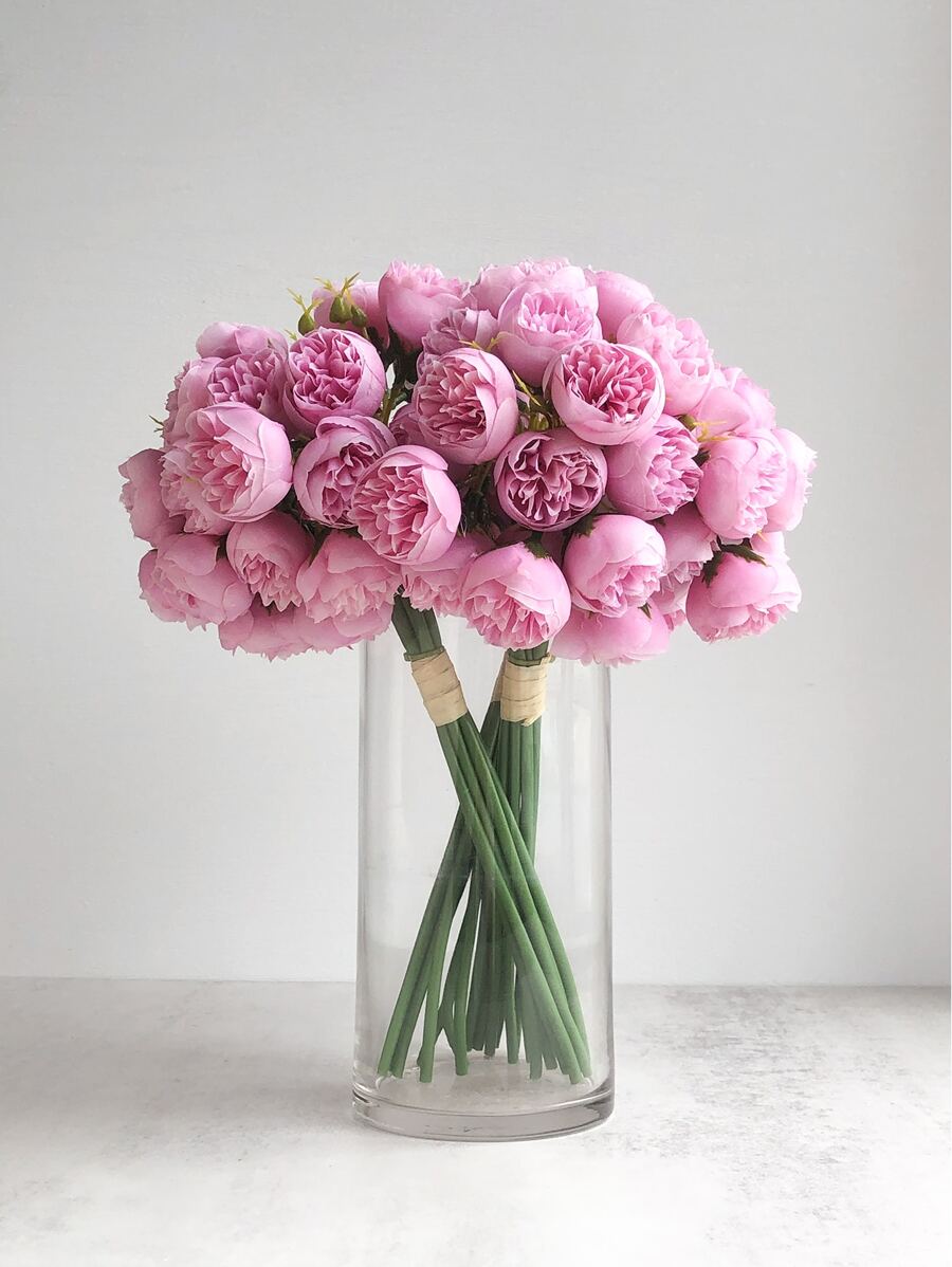 1bunch Artificial Flower - Pink - View 1