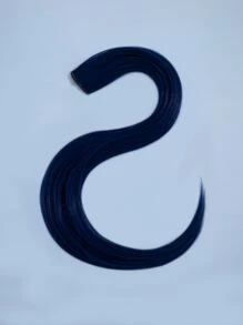 ROMWE Fairycore Phần mở rộng Tổng hợp Nối tóc Kẹp - Màu xanh lam - Xem 2