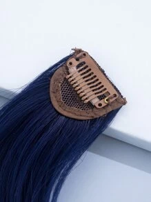 ROMWE Fairycore Phần mở rộng Tổng hợp Nối tóc Kẹp - Màu xanh lam - Xem 4