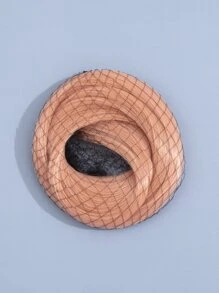 ROMWE Fairycore Phần mở rộng Tổng hợp Nối tóc Kẹp - Màu Hồng  Dưa hấu - Xem 4