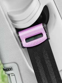 2 kẹp dây an toàn trên ô tô - Màu tím - Xem 2
