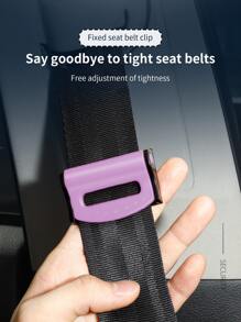 2 kẹp dây an toàn trên ô tô - Màu tím - Xem 4