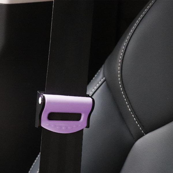 

2pcs Car Seat Belt Clip, Purple