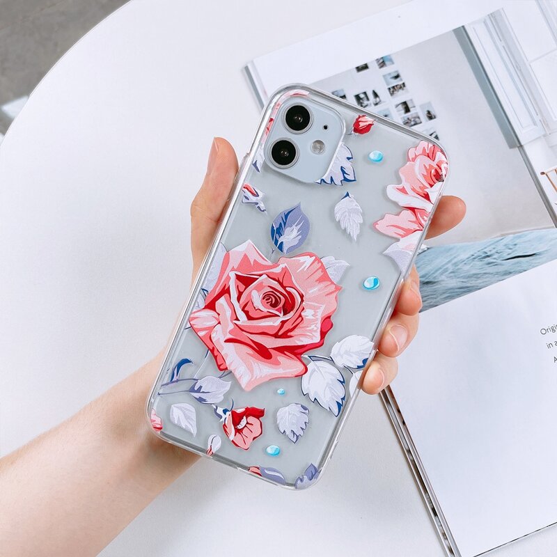 

Flower Painted Phone Case, Multicolor