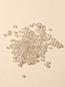 200入組釘珠DIY首飾配件 - 白色 - 查看 2