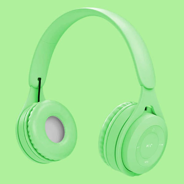 

Однотонная беспроводная Bluetooth-гарнитура, Зелёный