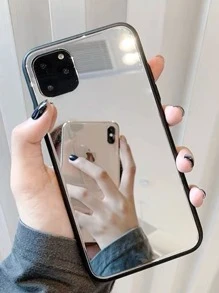 Mirror Phone Case - Silver - View 2