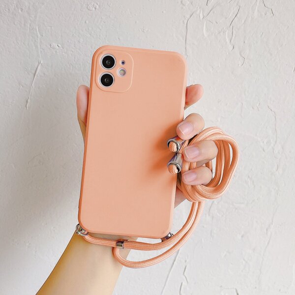 

Plain Phone Case With Lanyard, Orange