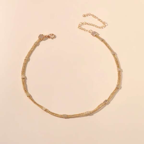 

Simple Solid Choker, Gold
